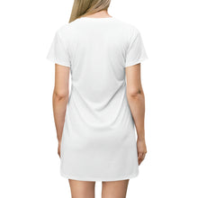 Load image into Gallery viewer, Elegant T-Shirt Dress - White
