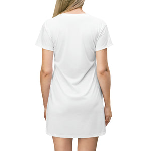 Elegant T-Shirt Dress - White