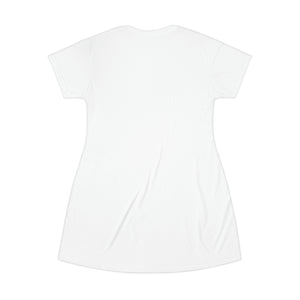 Elegant T-Shirt Dress - White