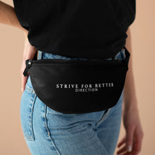 Load image into Gallery viewer, Signature Motto Fanny Pack - Black
