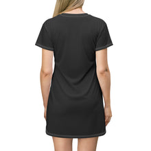 Load image into Gallery viewer, Elegant T-shirt Dress - Black
