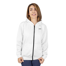 Load image into Gallery viewer, Classic Fit Zip Up Logo Hoodie
