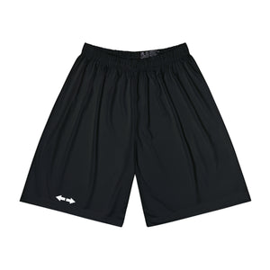 Logo Printed Shorts - Black